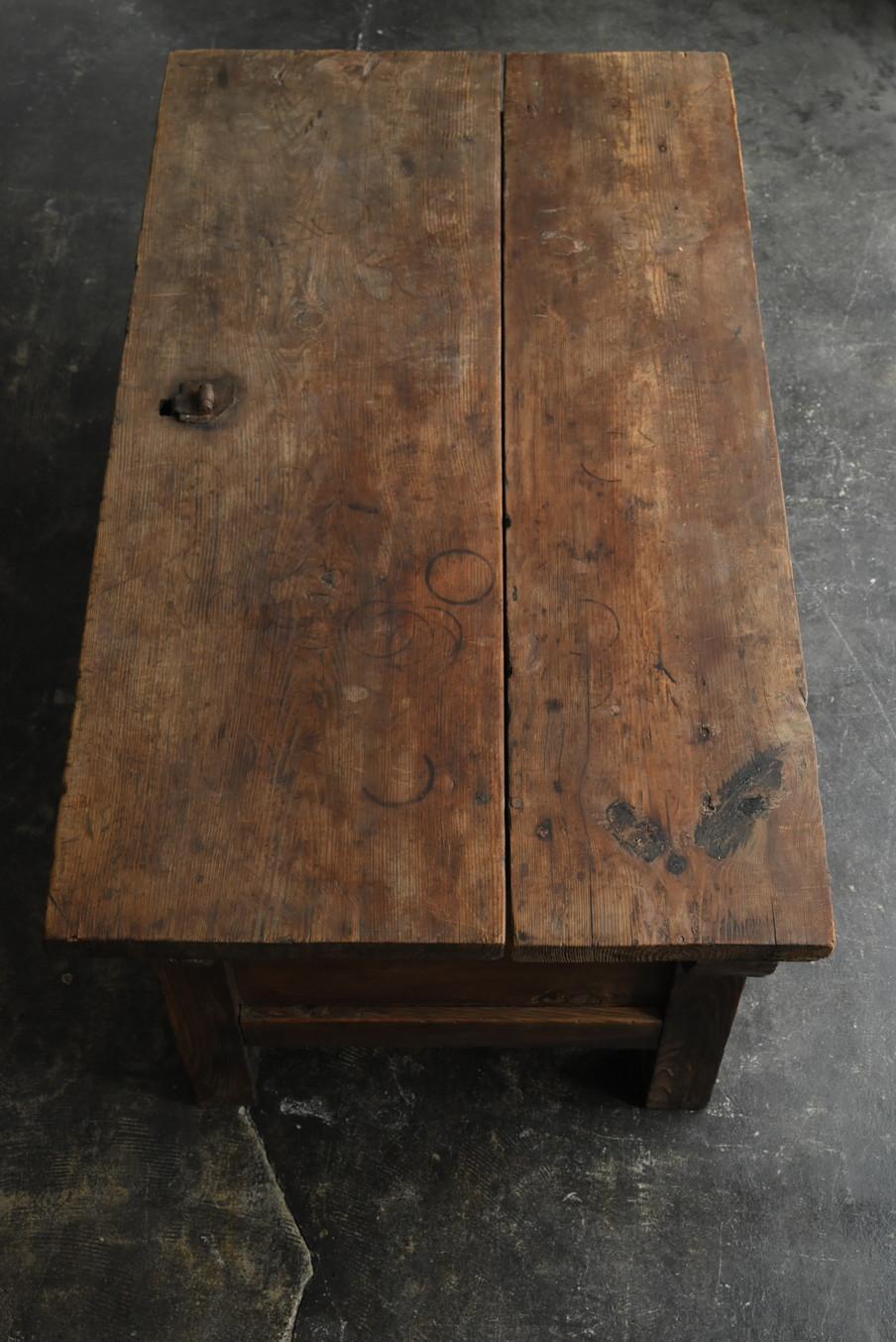 Korean antique wooden box/Late 19th century/Sofa table/Low table/Display stand 1