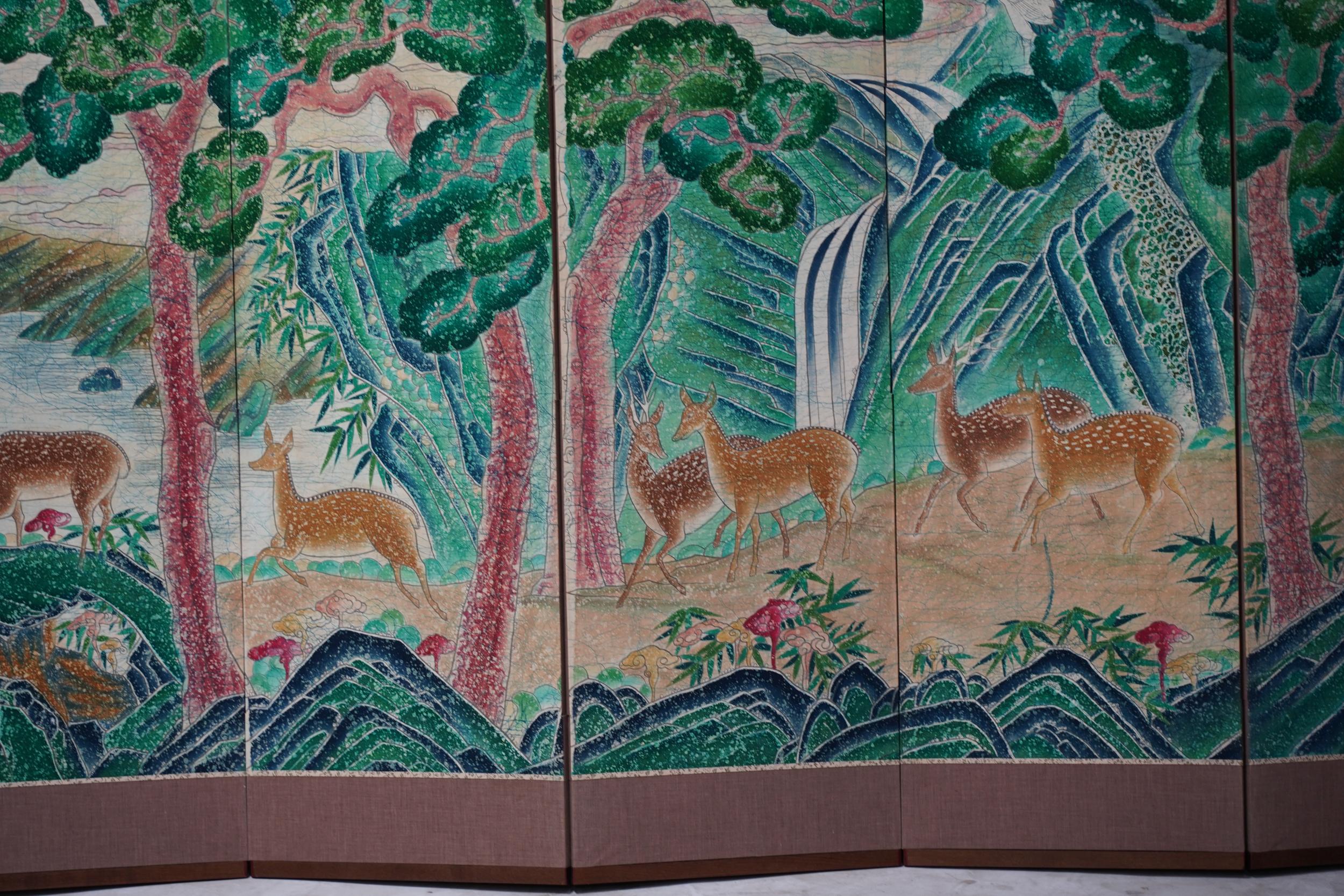 korean folding screen