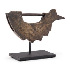 Korean Brass Fish Lock, circa 1900