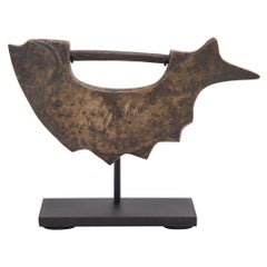 Korean Brass Fish Lock, circa 1900