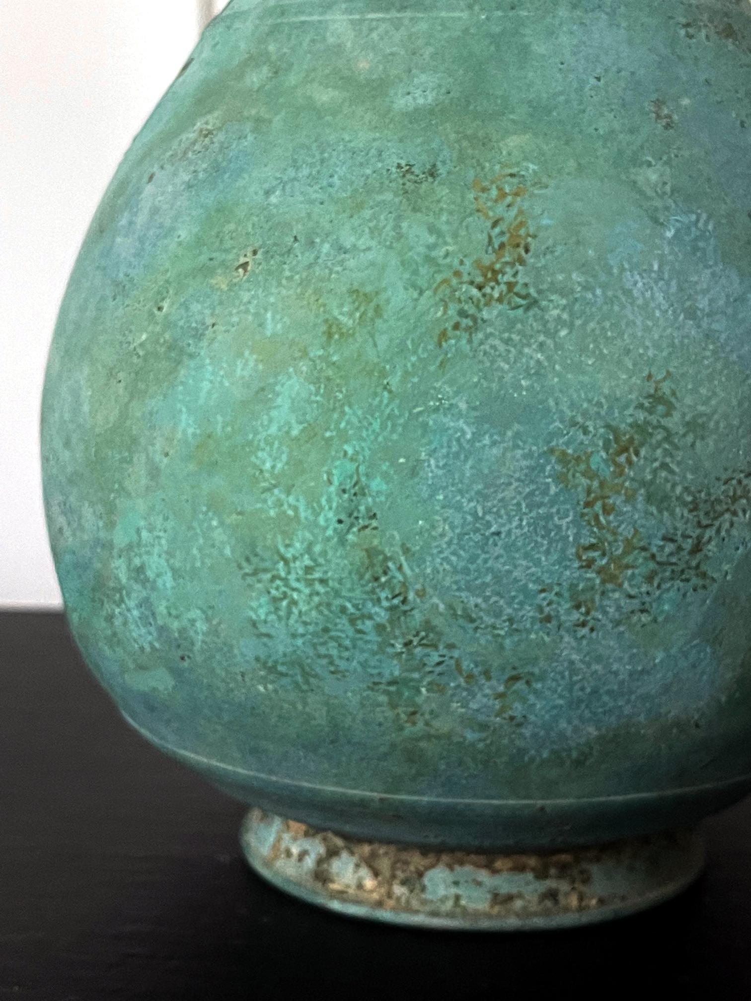 Korean Bronze Bottle Goryeo Dynasty For Sale 9