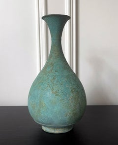 Korean Bronze Bottle Goryeo Dynasty