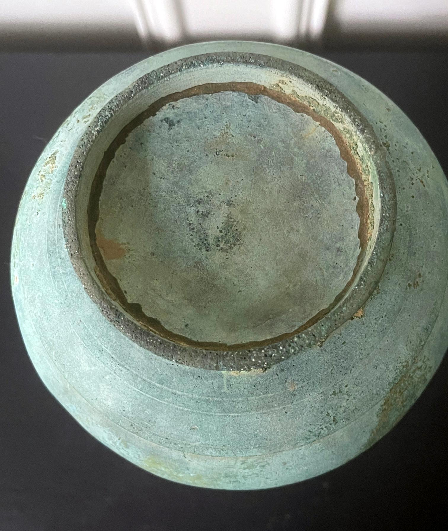 Korean Bronze Bottle Goryeo Dynasty For Sale 2