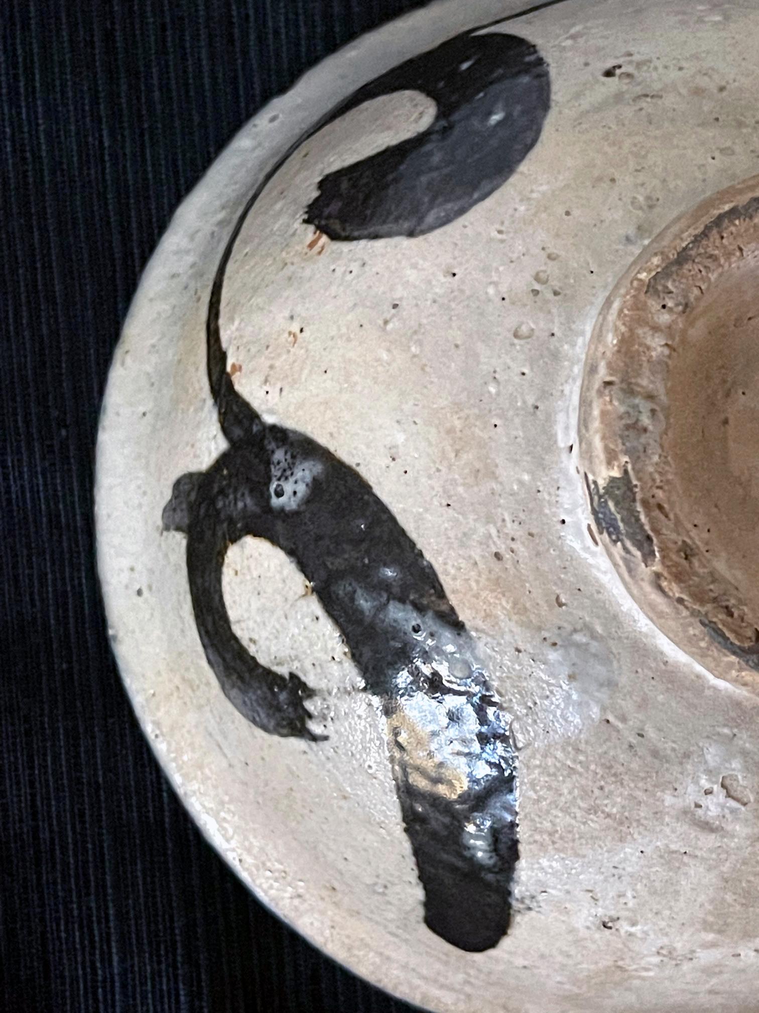 Korean Ceramic Buncheong Ware Tea Bowl Early Joseon Dynasty For Sale 9
