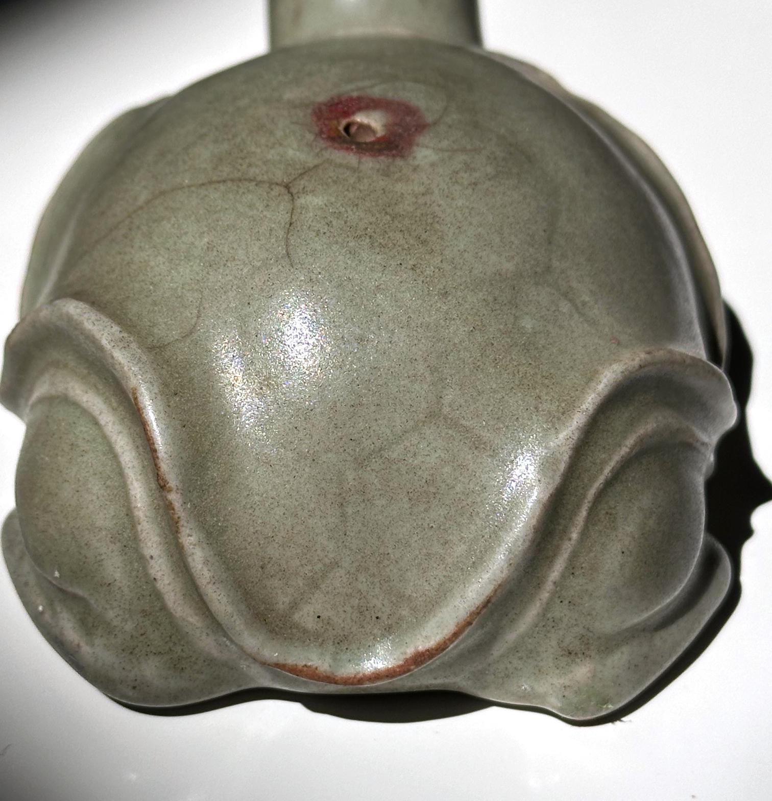 Korean Ceramic Celadon Turtle Form Water Dropper Goryeo Period For Sale 6