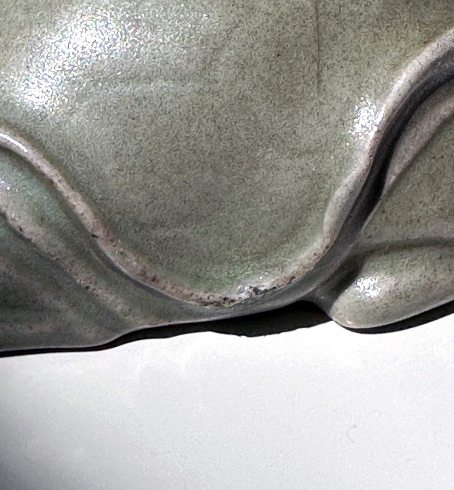 Korean Ceramic Celadon Turtle Form Water Dropper Goryeo Period For Sale 8