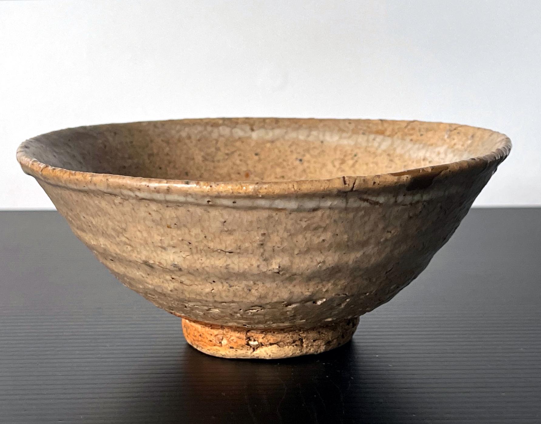 Other Korean Ceramic Ido Tea Bowl Chawan Joseon Dynasty For Sale