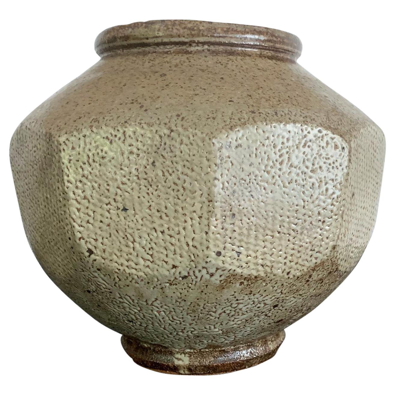 Korean Ceramic Jar Buncheong Ware Joseon Dynasty