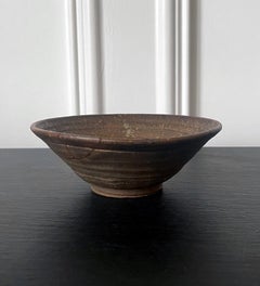 Korean Ceramic Kakinoheta Chawan Tea Bowl