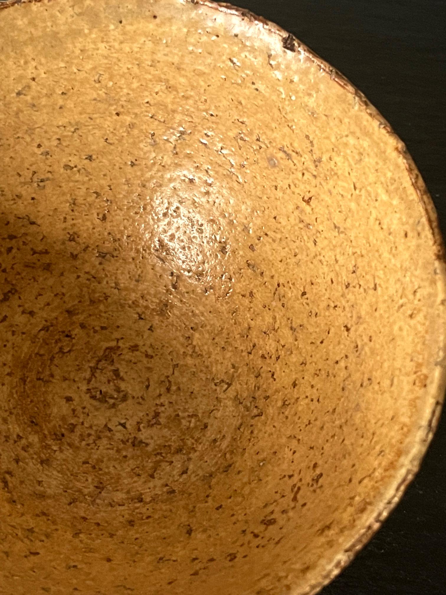Korean Ceramic Ki-Irabo Tea Bowl Chawan Joseon Dynasty For Sale 4
