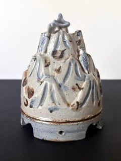 Korean Ceramic Scholar Brush Rest Joseon Dynasty