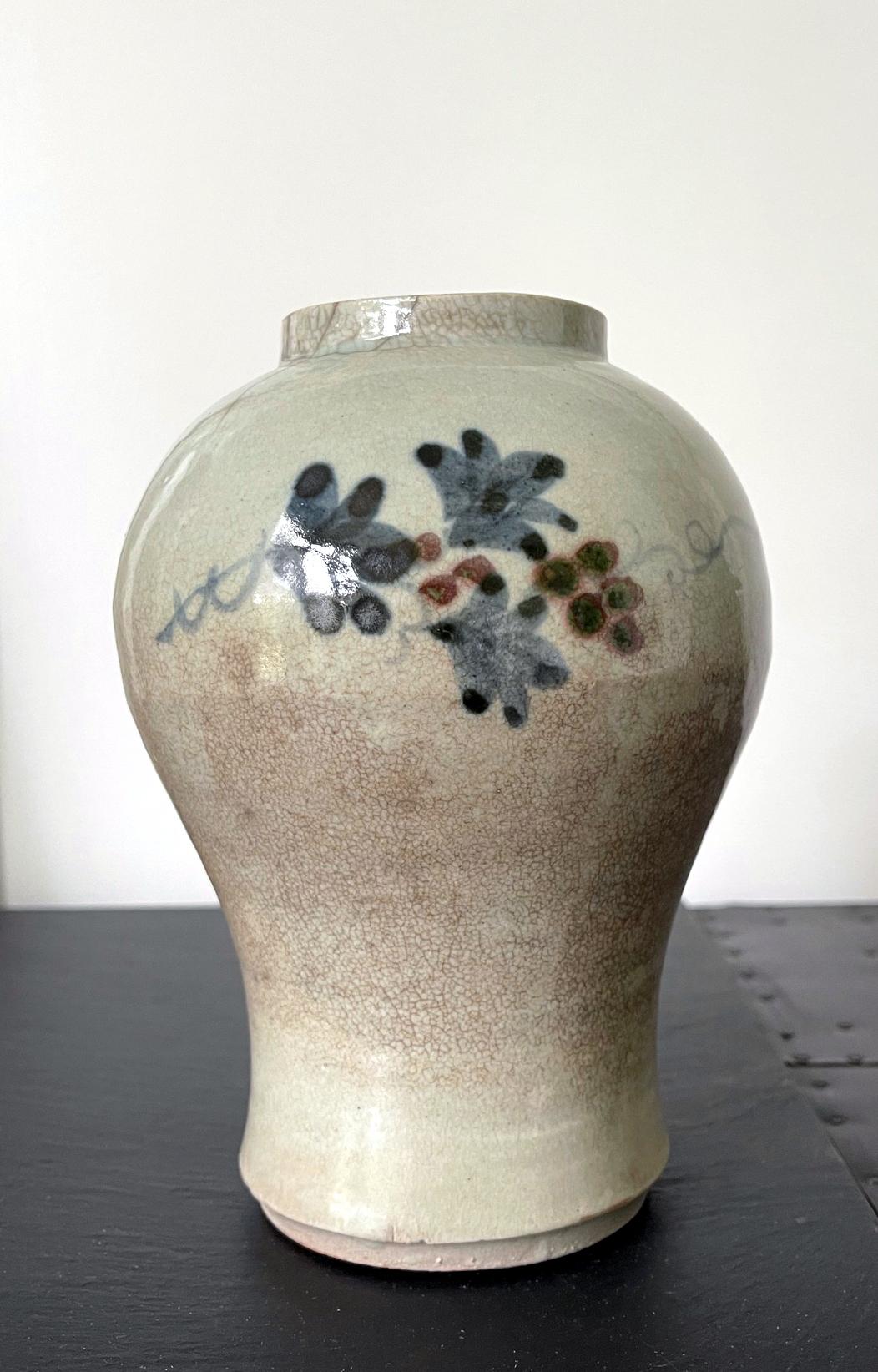 Korean Ceramic Storage Jar Joseon Dynasty For Sale 10