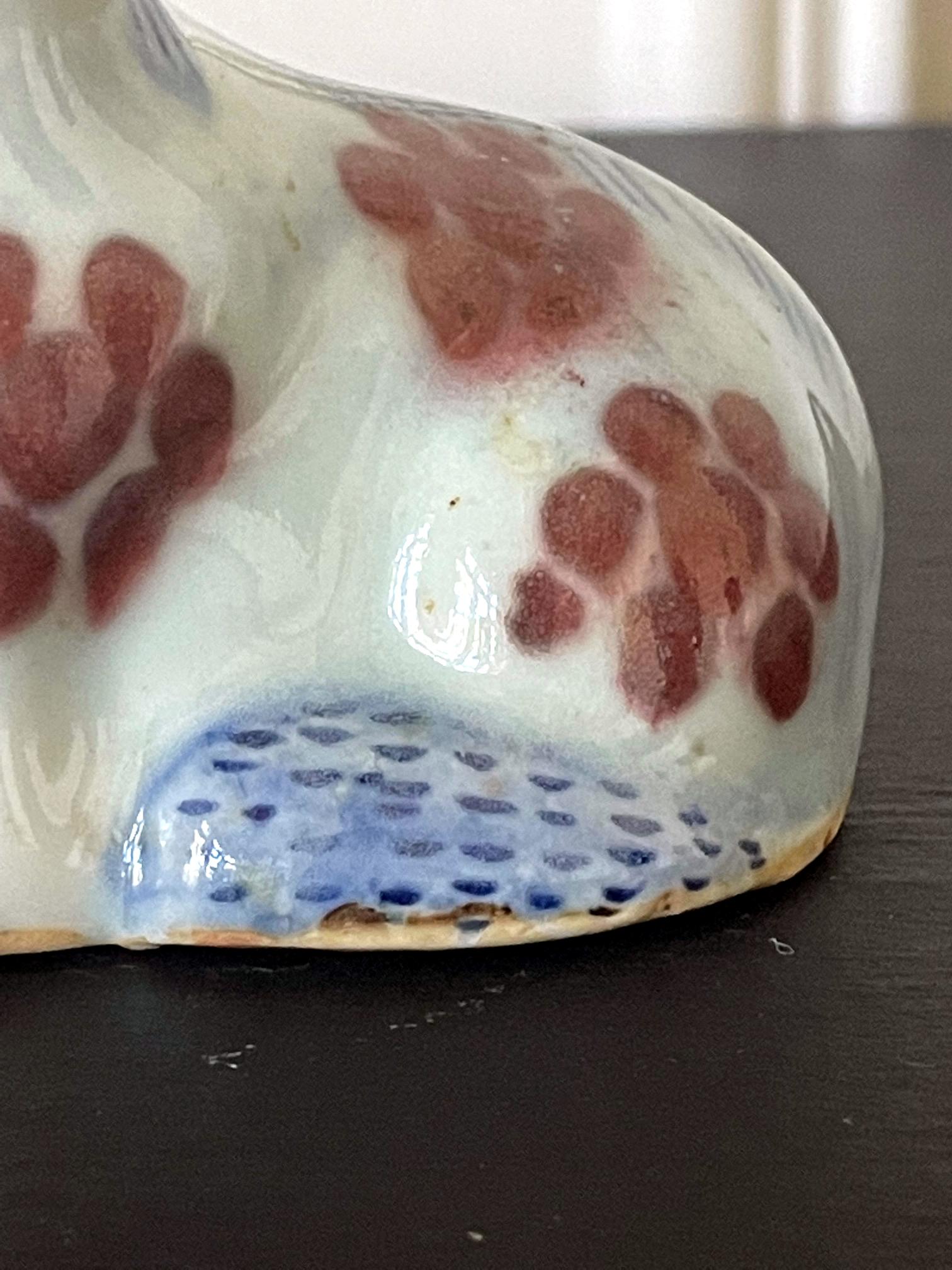 Korean Ceramic Water Dropper in Dog Form Joseon Dynasty For Sale 6