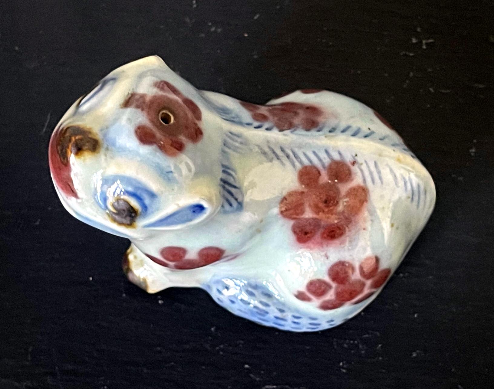 Korean Ceramic Water Dropper in Dog Form Joseon Dynasty For Sale 2
