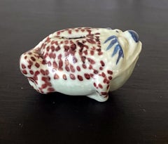 Korean Ceramic Water Dropper in Frog Form
