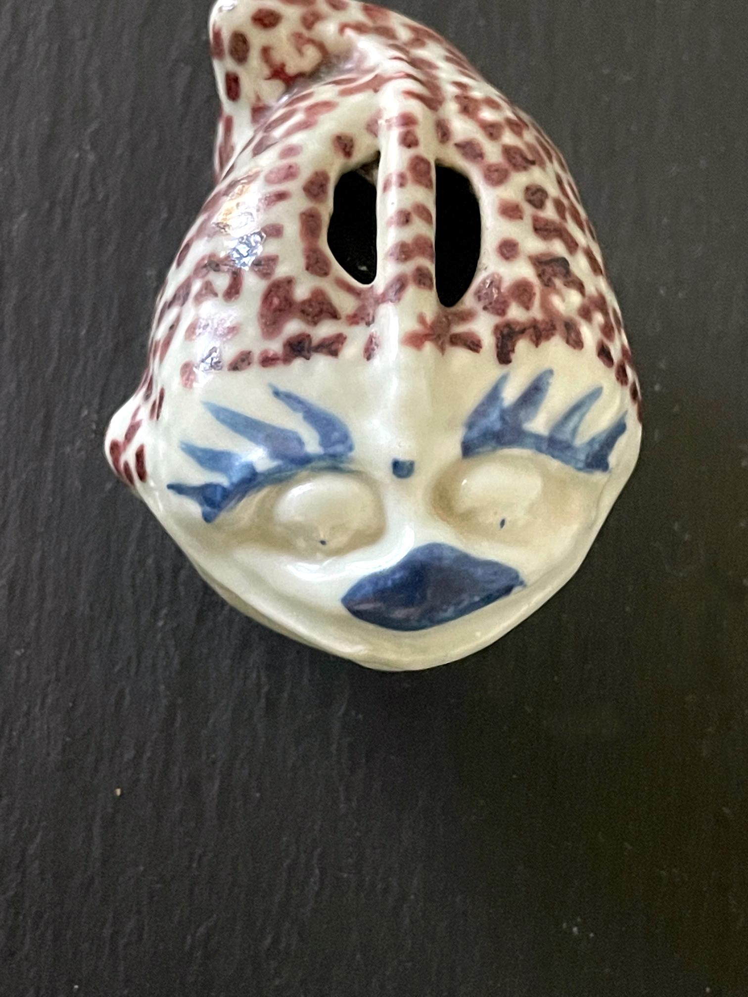 Korean Ceramic Water Dropper in Frog Form For Sale 1