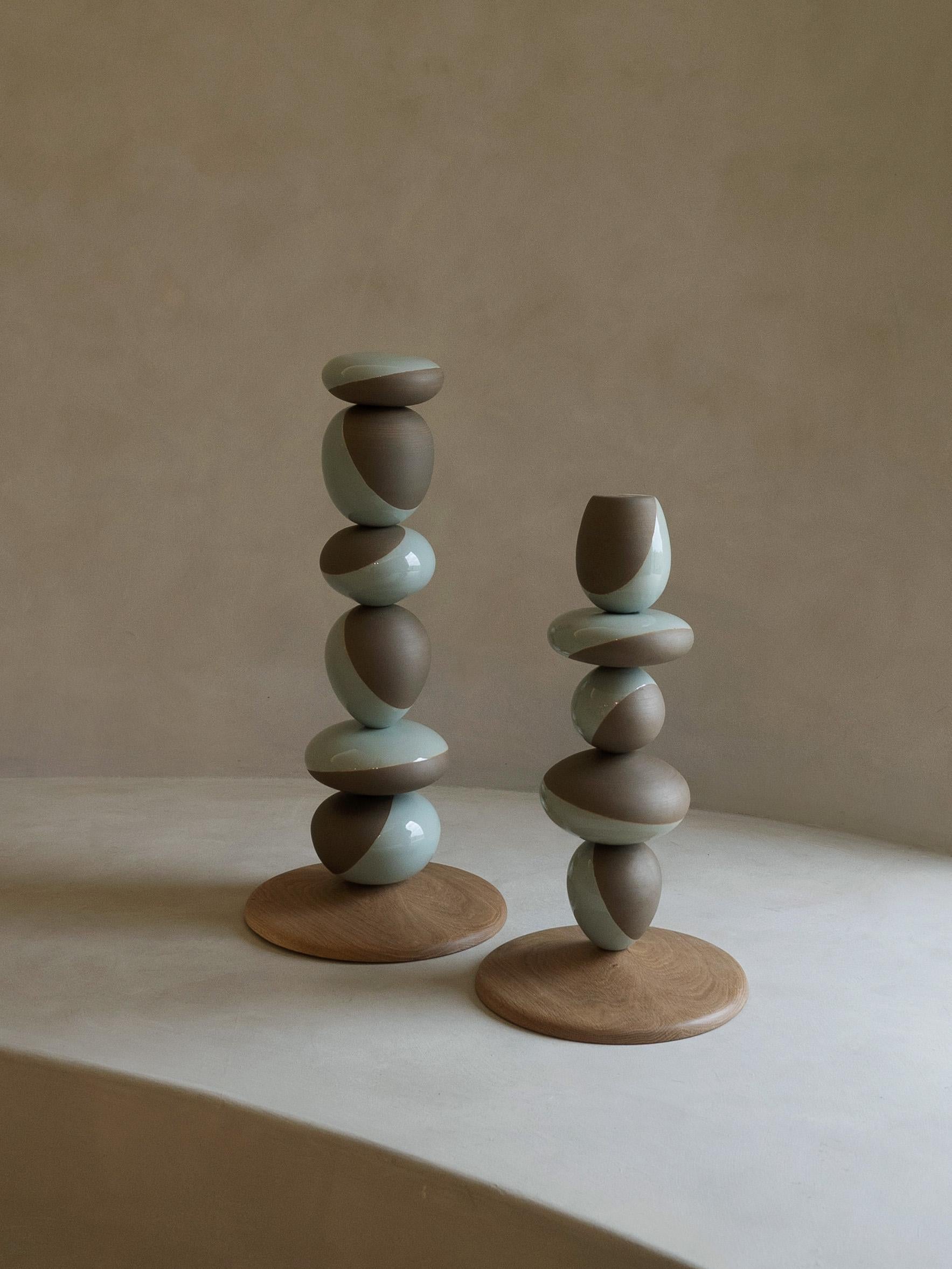 Korean Ceramics , Stack Sculpture -  