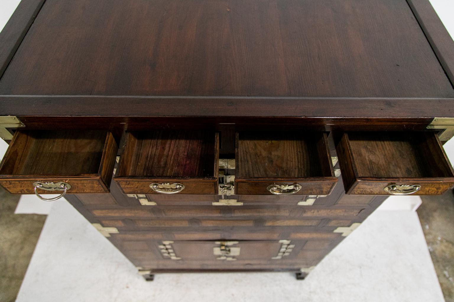 Late 19th Century Korean Chest/Cabinet For Sale