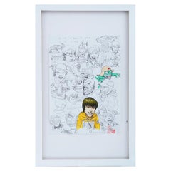 Korean Comics Mixed Media Painting By Kim Jung Gi