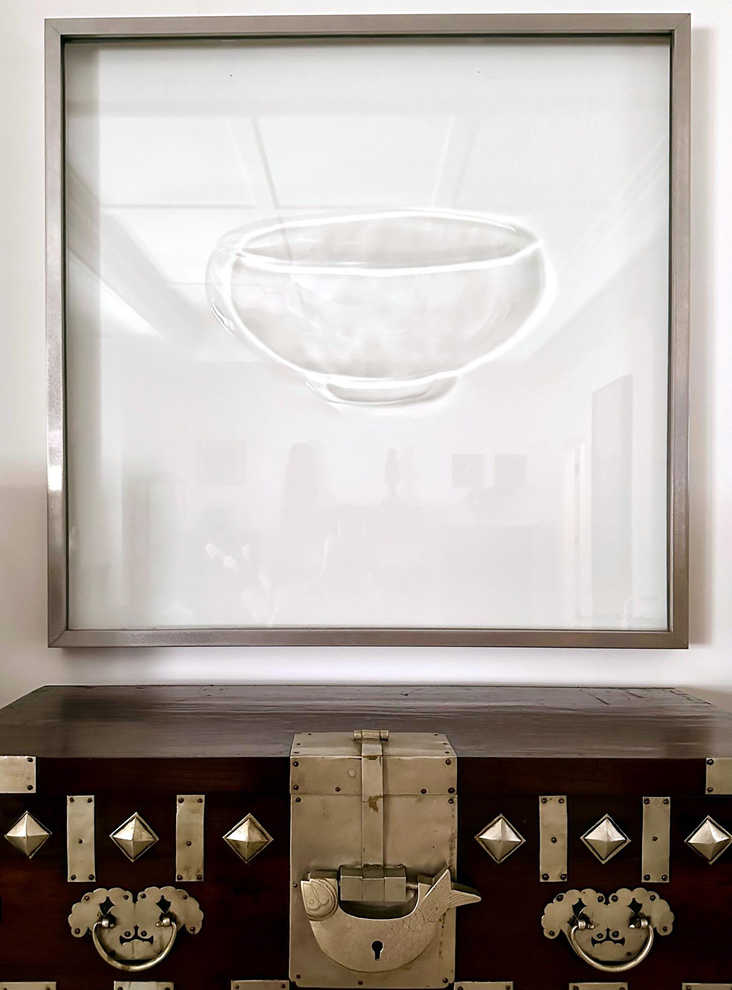 Contemporary Korean Etched Glass Sculpture by Sang-Min Lee For Sale