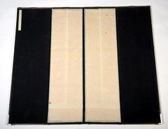 Korean Four Panel Screen of Hunting Scene Joseon Dynasty