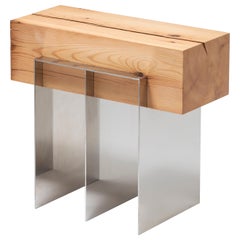 Koreanischer "Hanok"-Hocker:: Shinkyu Shon