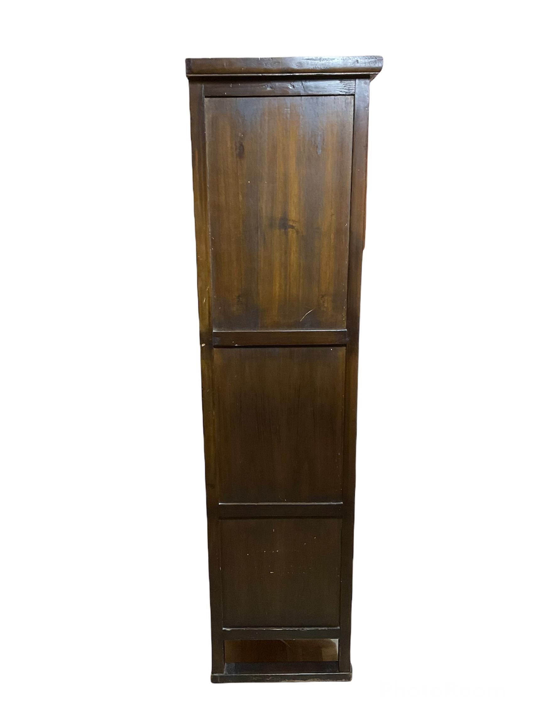Korean Large Elm Wood Cabinet/Chest For Sale 9