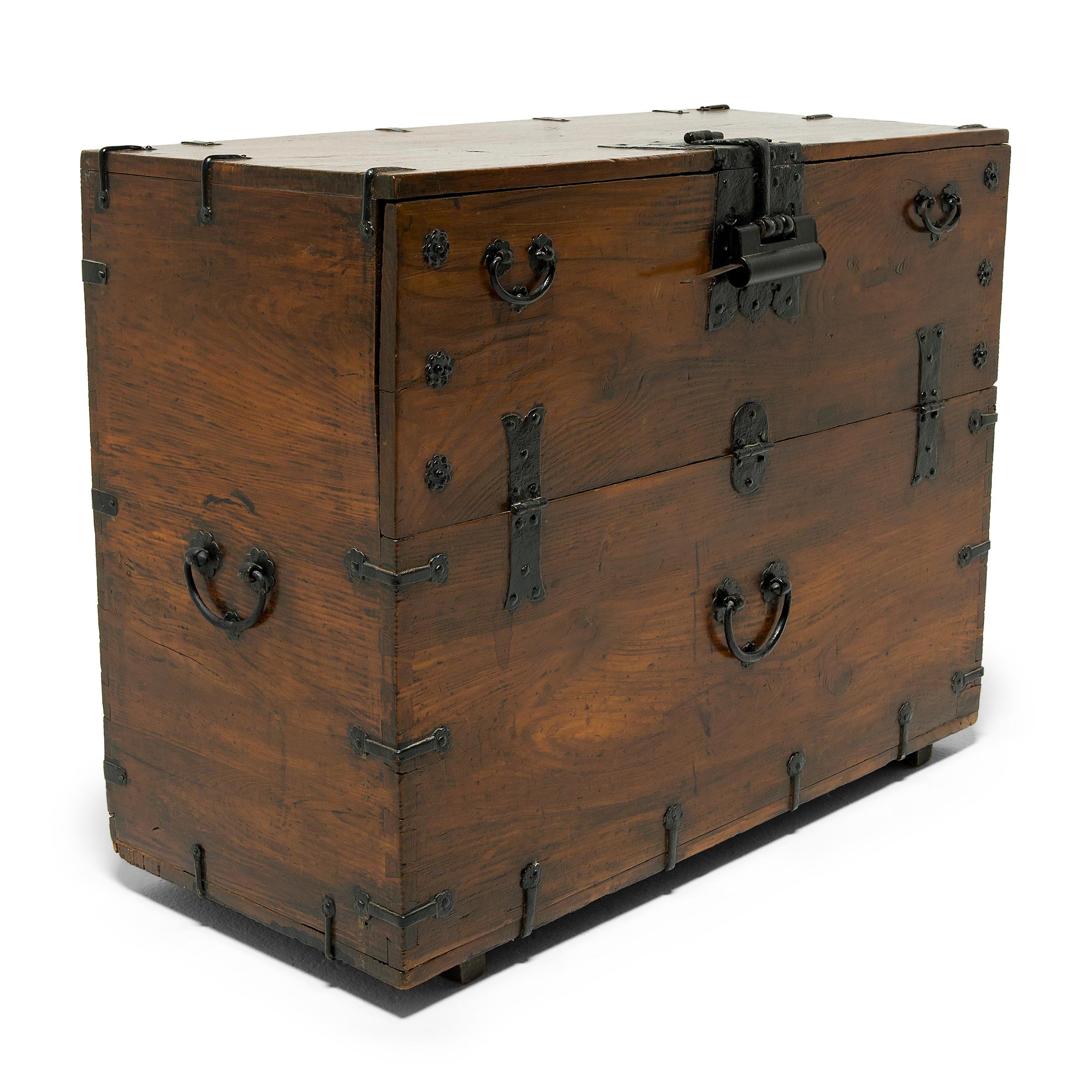 Korean Pandaji Blanket Chest, c. 1850 1