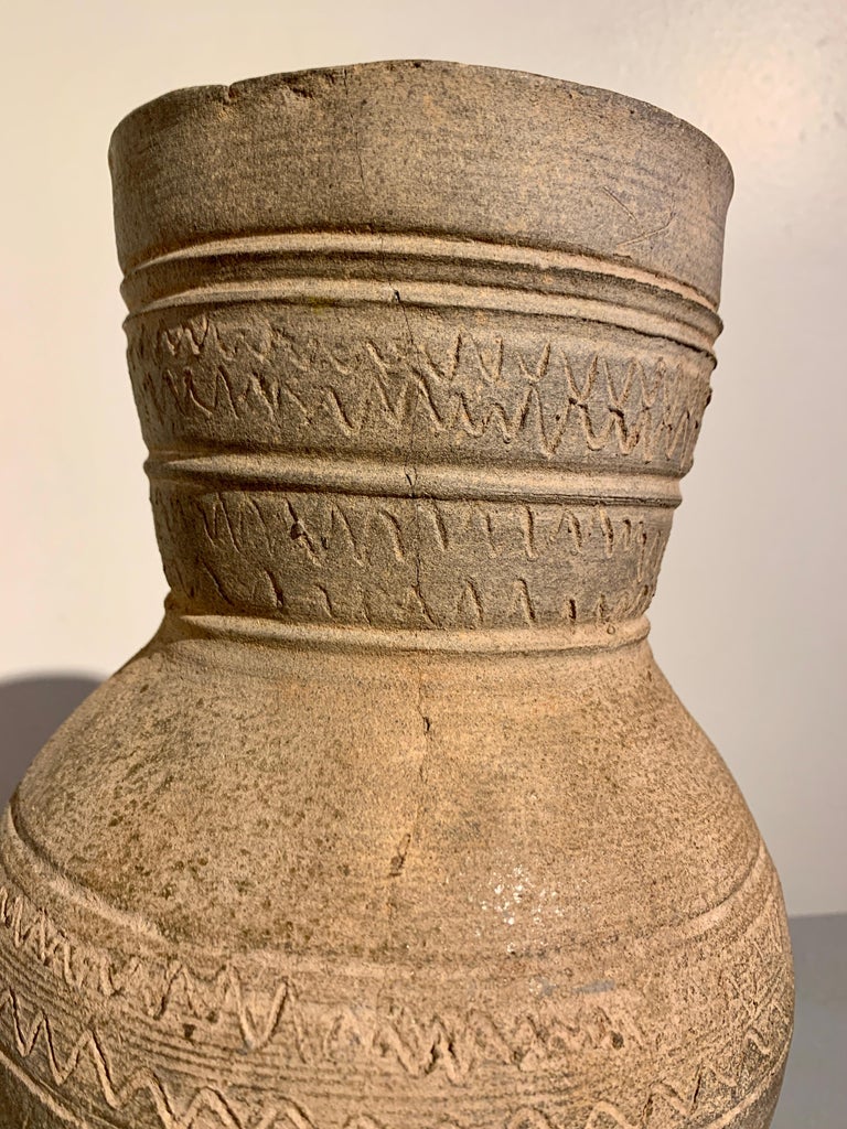 Korean Silla Dynasty Footed Jar, circa 6th Century, Korea For Sale at ...