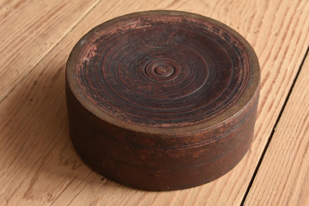 Korean Wooden Antique Ashtray / Joseon Era / 19th Century / Folk Art 2