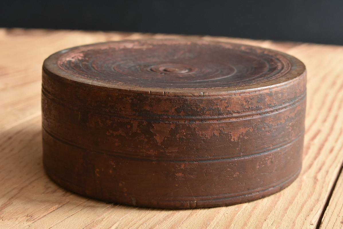 Korean Wooden Antique Ashtray / Joseon Era / 19th Century / Folk Art 3