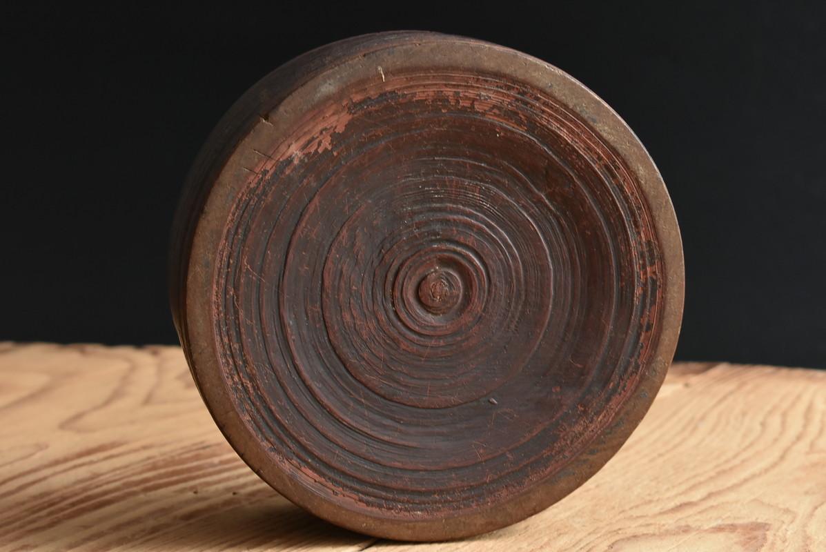 Korean Wooden Antique Ashtray / Joseon Era / 19th Century / Folk Art 1