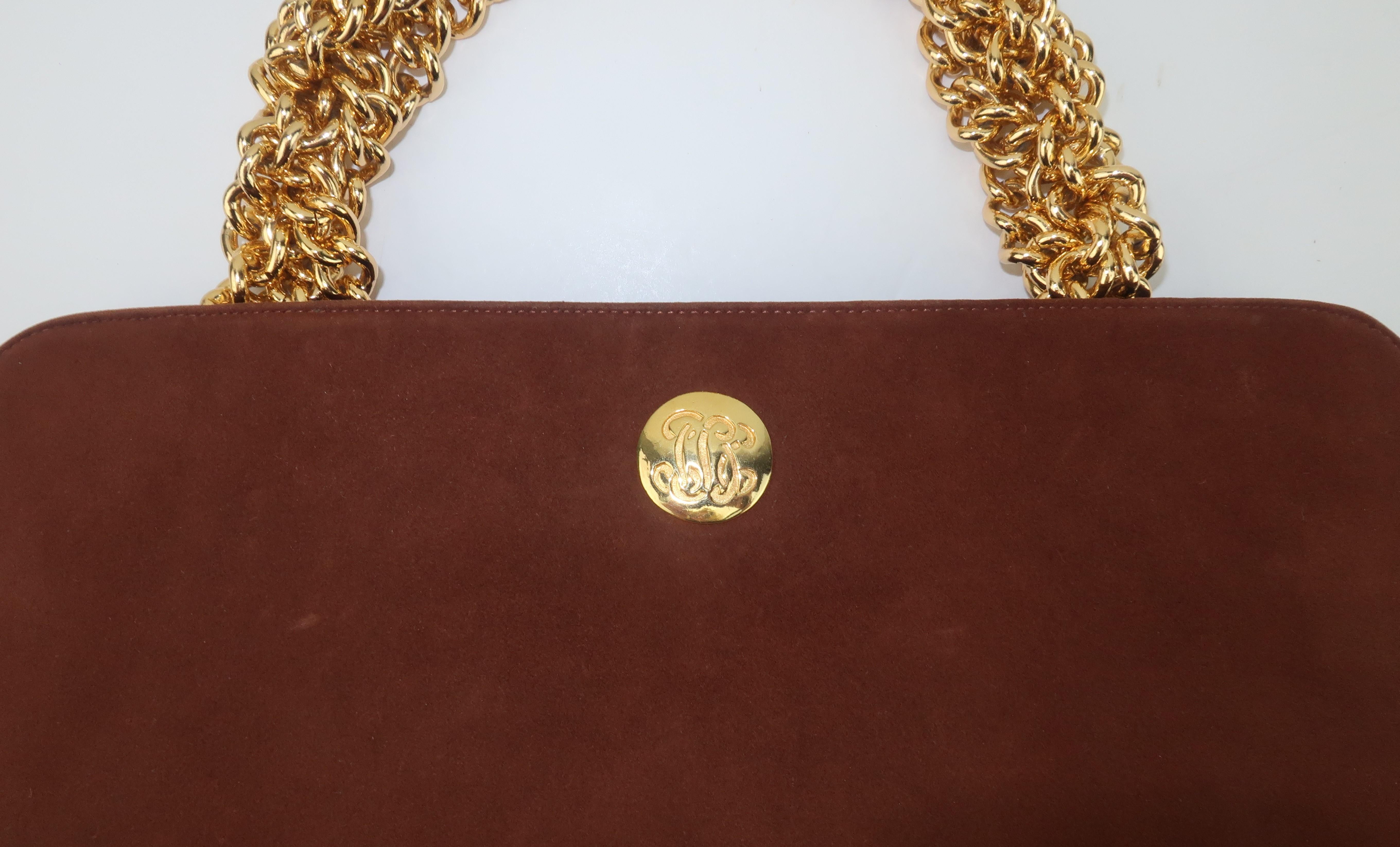 handbags with gold chain handles