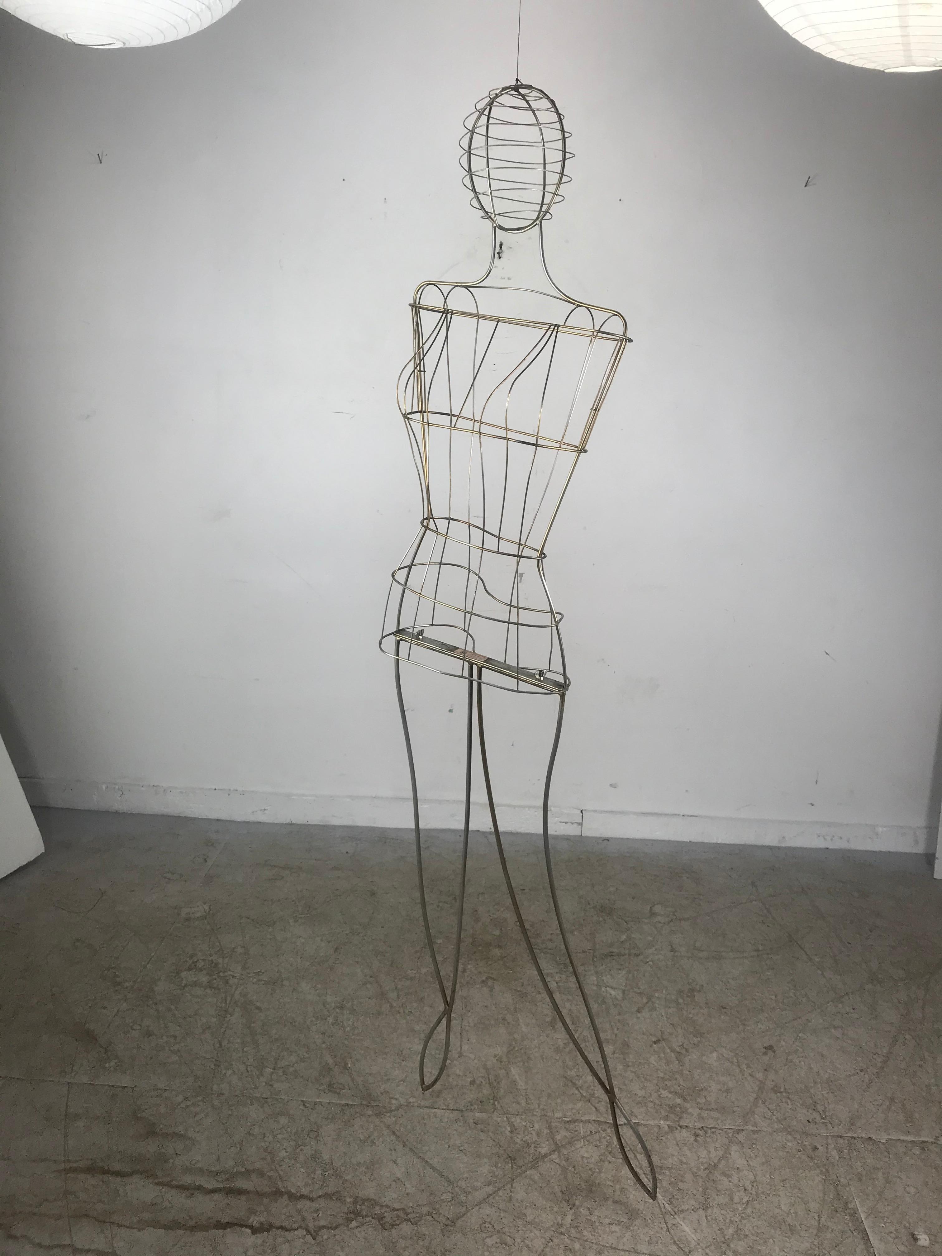 Mid-Century Modern Koret of California Stylized Wire Mannequin or Store Display, Manner of Calder