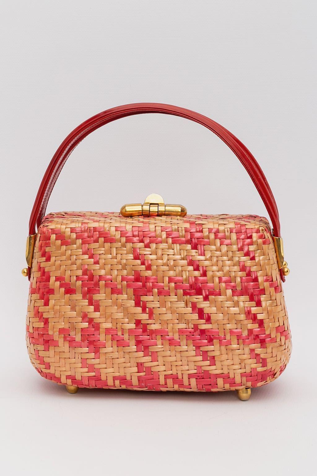 Women's Koret wicker bag For Sale