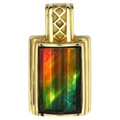 Korite Ammolite 14K Pendant