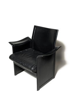 Set of 4 Korium Armchairs by Tito Agnoli for Matteo Grassi, 1970s