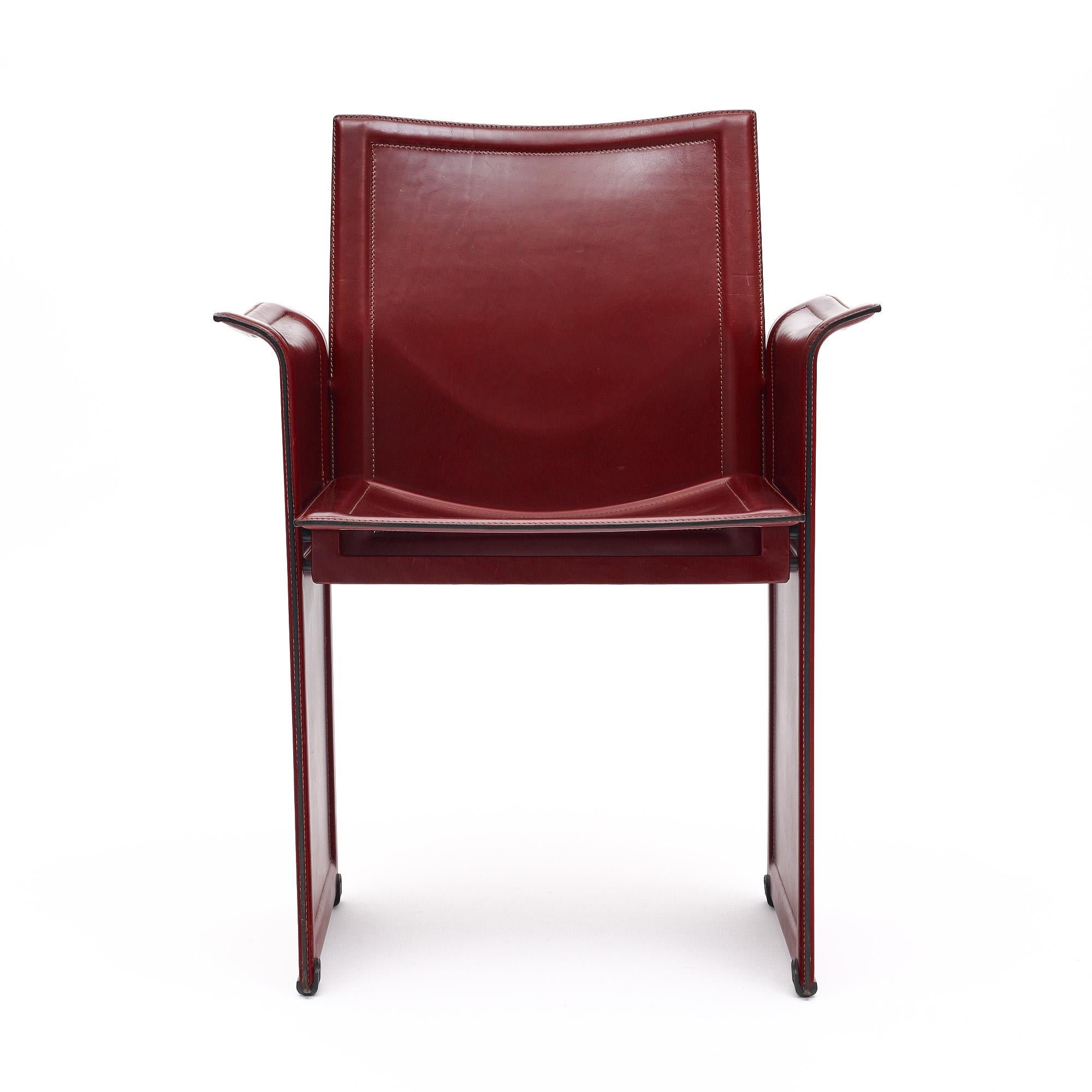 Modern “Korium” Armchairs by Tito Agnoli for Matteo Grassi