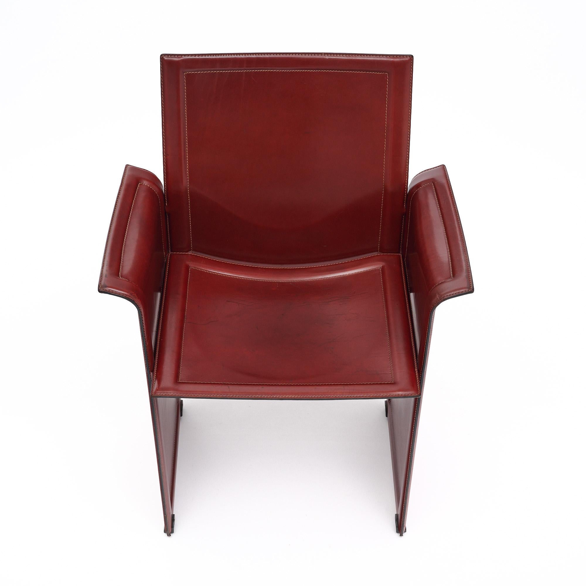 Italian “Korium” Armchairs by Tito Agnoli for Matteo Grassi