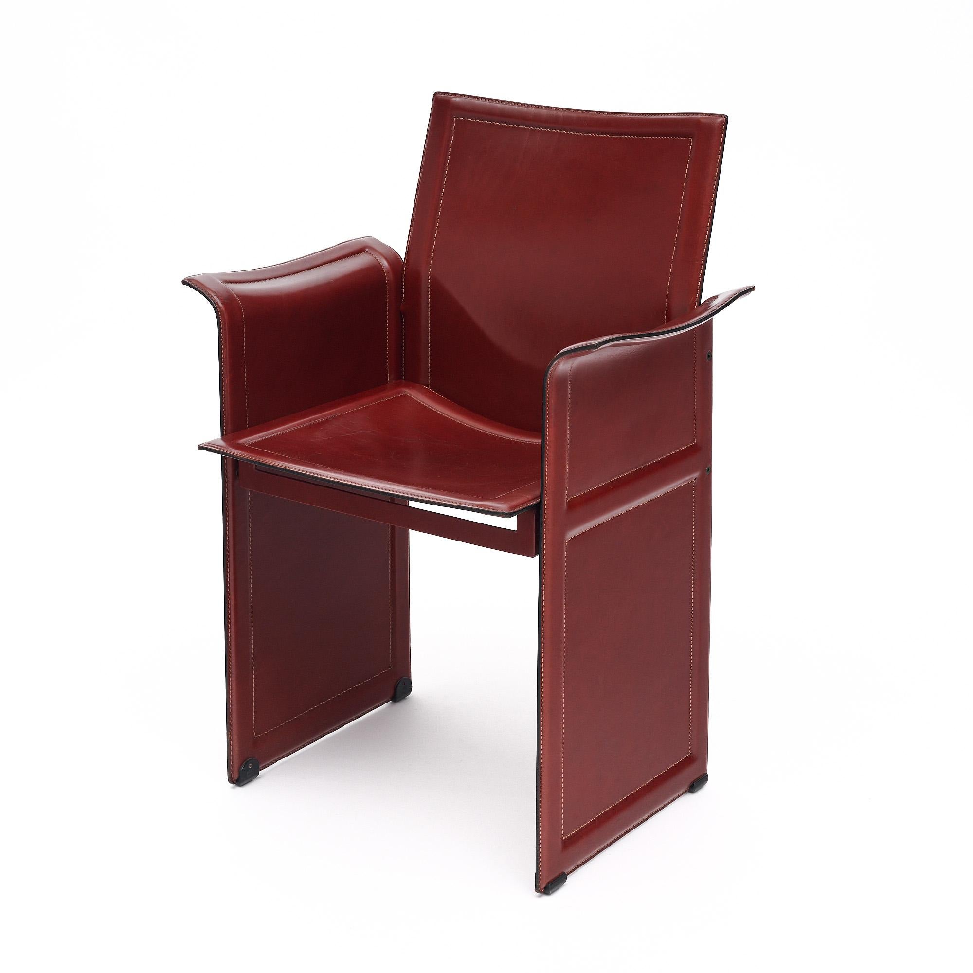 “Korium” Armchairs by Tito Agnoli for Matteo Grassi In Good Condition In Austin, TX