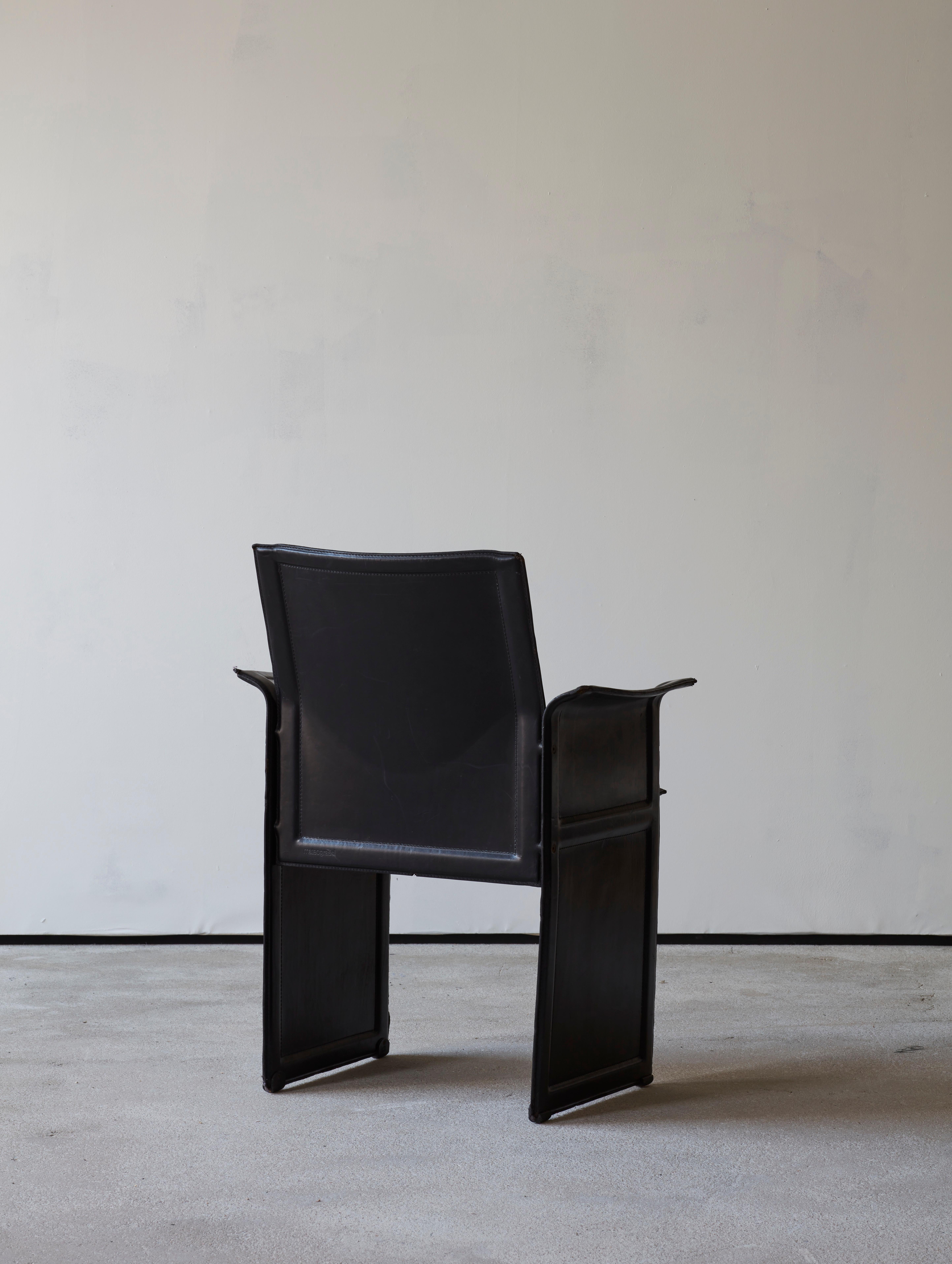Mid-Century Modern Korium chair by Tito Agnoli for Matteo Grassi 