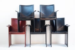 Korium-Stühle von Tito Agnoli für Matteo Grassi