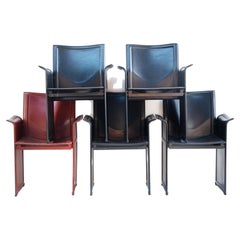 Korium Chairs by Tito Agnoli for Matteo Grassi