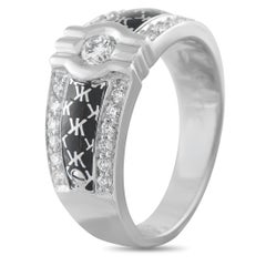 Korloff Bague en or blanc 18 carats 0,50 ct de diamant KA44-031326