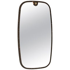 Kormirò Mirror in Black Cork and Extra Light Mirror by Discipline Lab