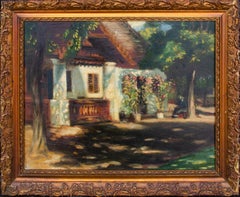 1923: dipinto di un cottage dell'artista ungherese Koronthály Jenő