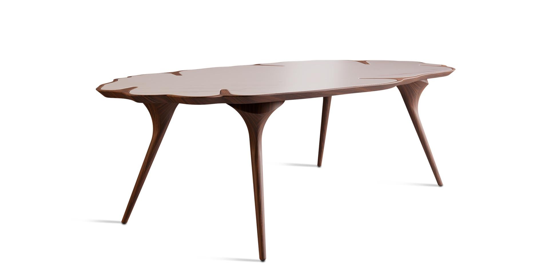 Portuguese Korowai Dining Table by Alma de Luce For Sale