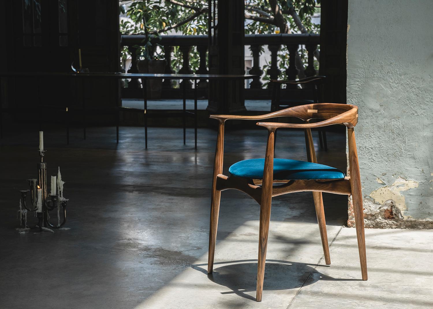 Contemporary Korsu Dining Chair by Atra Design For Sale