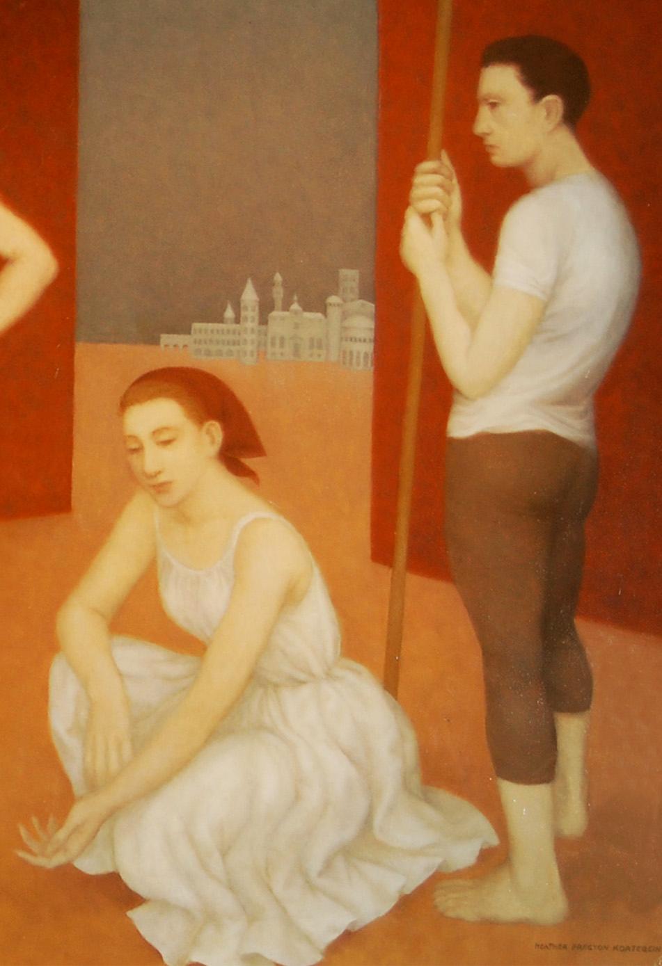 Preston Heather Kortebein wurde 1932 in Highland Park, Illinois, geboren. Er ist Absolvent der School of the Art Institute of Chicago und erhielt 1958 eine lobende Erwähnung im Wettbewerb um ein Auslandsreisestipendium: Er erhielt den Robert Rice