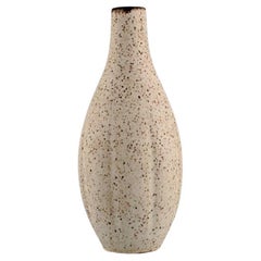 Vintage Körting, Germany, Unique Vase in Glazed Stoneware, Beautiful Speckled Glaze